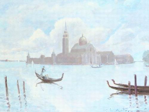 Venice Scene oil painting
